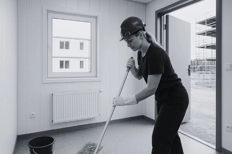 Vask av brakkerigger i Oslo